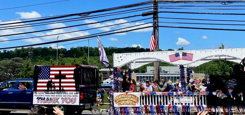 PVURC 2025 Memorial Parade Float - Side View